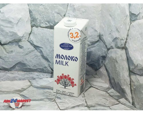 Молоко МОЛОЧНЫЙ МИР 3,2% 1л т/п