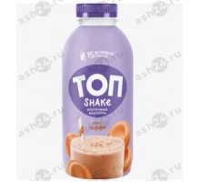 Коктейль молочный ТОП ШЕЙК 2,0 % тоффи 450г пэт