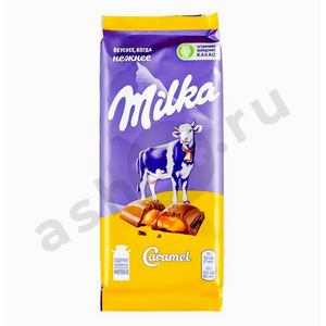 Сладости Шоколад МИЛКА карамель 90г