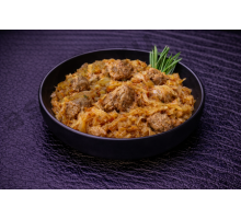 Вторые блюда Капуста тушенная с мясом (250г)