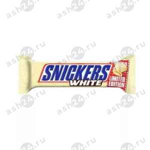 Сладости Батончик SNICKERS белый 81г