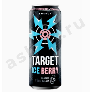 Напитки Энергетик TARGET айс берри 0,45л ж/б