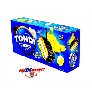 Сладости Печенье TONDI банан 180г