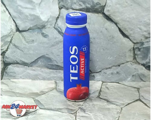 Йогурт TEOS вишня-гранат 1,8% 300г бутылка