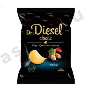 Чипсы Dr. DIESEL classic белый трюфель 120г
