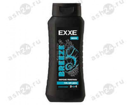 Гель для душа мужской  EXXE breeze морские минералы 400мл