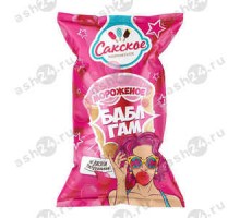 Мороженое САКСКОЕ бабл-гам стакан 80г (1060)