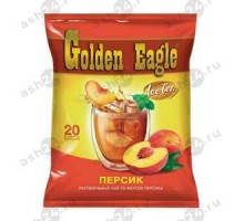 Чай растворимый холодный  GOLDEN EAGLE персик 20шт