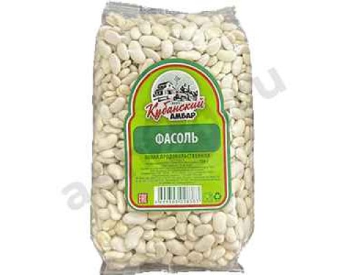 Бакалея Крупа фасоль белая КУБАНСКИЙ АМБАР 700г