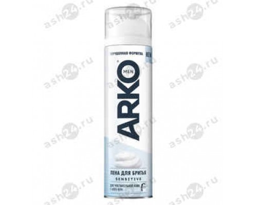 Пена для бритья ARKO MEN sensitive 200мл