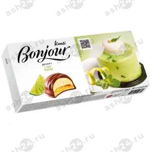 Десерт BONJOUR лайм 232г коробка