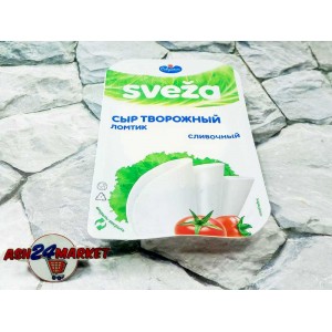 Молочные продукты Сыр творожный САВУШКИН сливочный 150г (слайсерная нарезка)