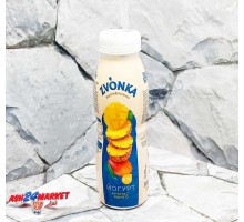 Йогурт БАБУШКИНА КРЫНКА ананас-манго 2% 300г бутылка