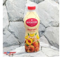 Йогурт ВКУСНОТЕЕВО персик 690г бутылка