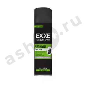 Гель для бритья EXXE черный сила угля 200мл