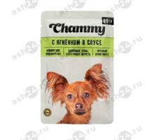 Корм для собак CHAMMY с ягненком в сoусе 85г