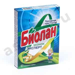 Стиральный порошок БИОЛАН эконом эксперт ручной 350г
