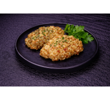 Вторые блюда Рубленая курица в кляре (100г)