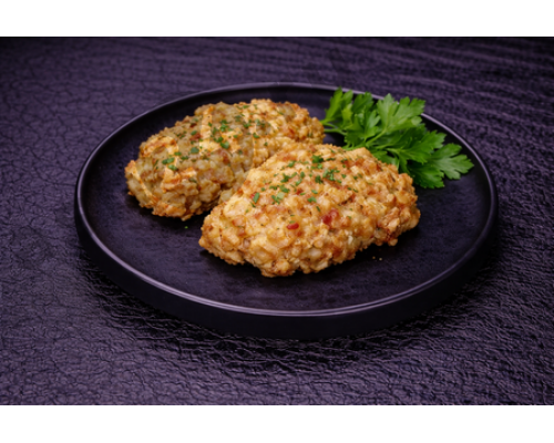Вторые блюда Рубленая курица в кляре (100г)