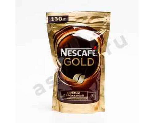 Кофе NESCAFE GOLD 130г м/у