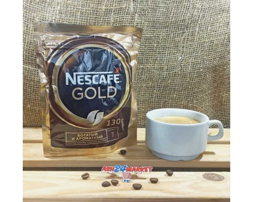 Кофе NESCAFE GOLD 130г м/у