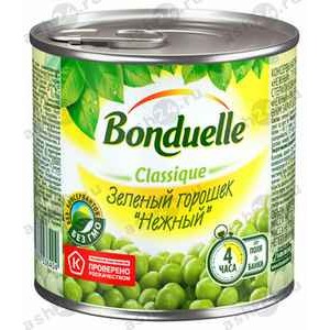 Бакалея Консервы Горошек зеленый BONDUELLE 200г ж/б