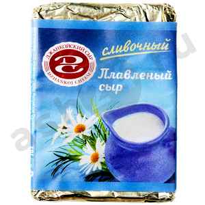 Молочные продукты Сыр плавленый ДЖАНКОЙ сливочный 90г (3368)