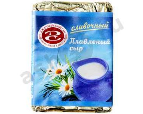 Молочные продукты Сыр плавленый ДЖАНКОЙ сливочный 90г (3368)