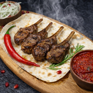 Мангал Антрекот из баранины (карэ ягненка) (100г)