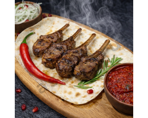 Мангал Антрекот из баранины (карэ ягненка) (100г)