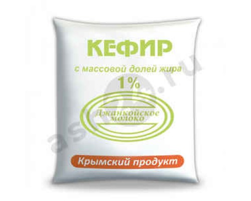 Молочные продукты Кефир ДЖАНКОЙ 1% 450г пленка (0510)