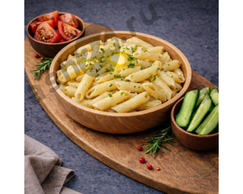 Гарнир Макароны отварные с маслом (250г)