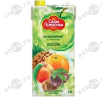 Сок САДЫ ПРИДОНЬЯ мультифрукт 2л т/п