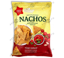 Чипсы кукурузные NACHOS соус сальса 75г