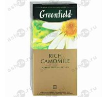 Чай ГРИНФИЛД яблоко с корицей 25пак