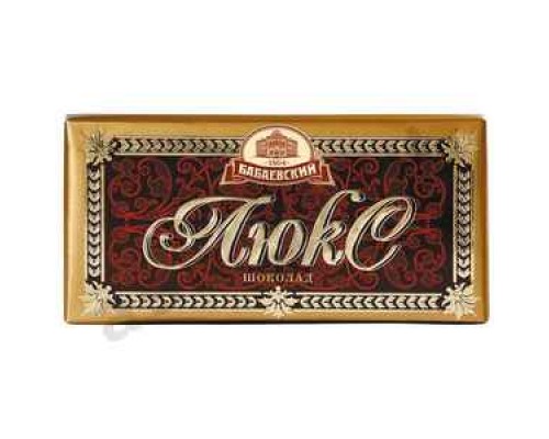 Шоколад БАБАЕВСКИЙ люкс 75г