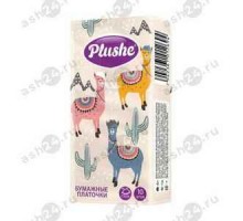 Платочки носовые PLUSHE 2 слоя
