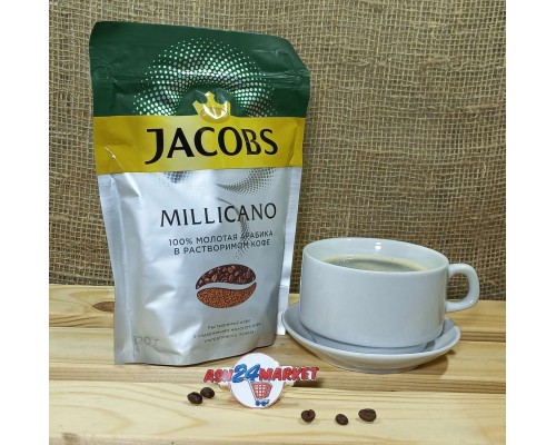 Кофе JACOBS MILICANO 120г м/у