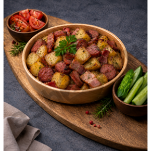 Вторые блюда Картофель с копченостями (250г)