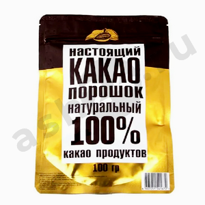 Бакалея Какао НАСТОЯЩИЙ 100% 100г м/у