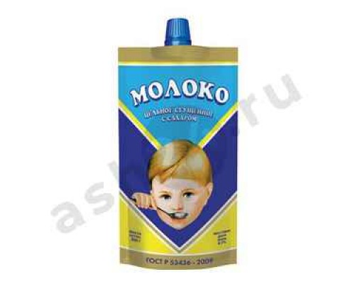 Молочные продукты Сгущенка С МАЛЬЧИКОМ с сахаром 8,5% 270г м/у