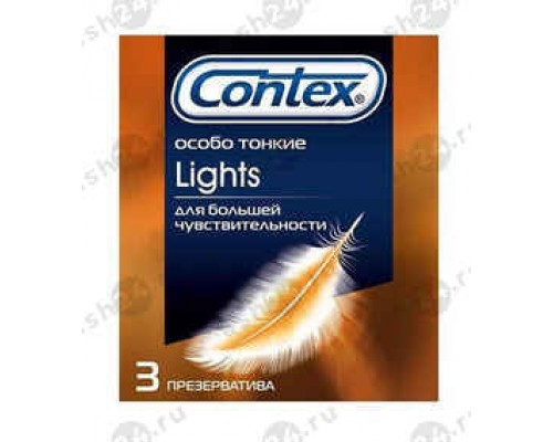 Презервативы CONTEX lights (0114)