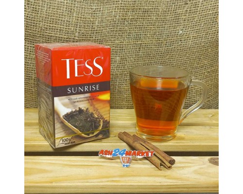 Чай TESS черный листовой заварной 100г