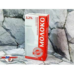 Молочные продукты Молоко ЭКОНОМ 3,2% 1л т/п (2777)