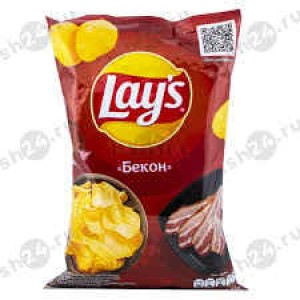 Чипсы LAYS бекон 70г