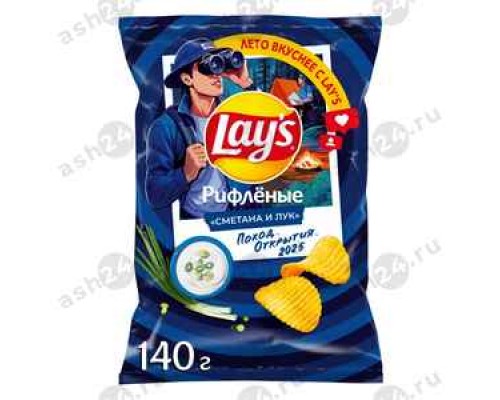 Чипсы LAYS сметана и лук 70г