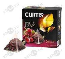 Чай CURTIS черный isabella grape 20пак