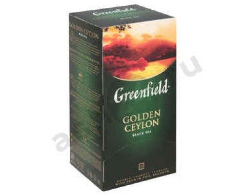 Чай GREENFIELD черный байховый 25пак