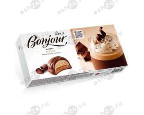 Сладости Десерт BONJOUR классика 232г коробка