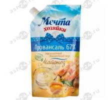 Майонез МЕЧТА ХОЗЯЙКИ провансаль 67% 200г м/у